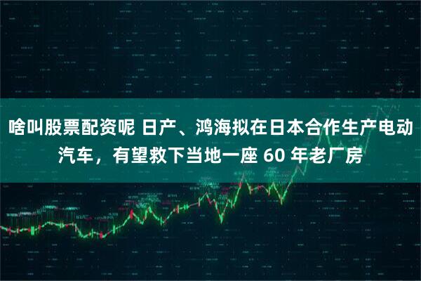 啥叫股票配资呢 日产、鸿海拟在日本合作生产电动汽车，有望救下当地一座 60 年老厂房