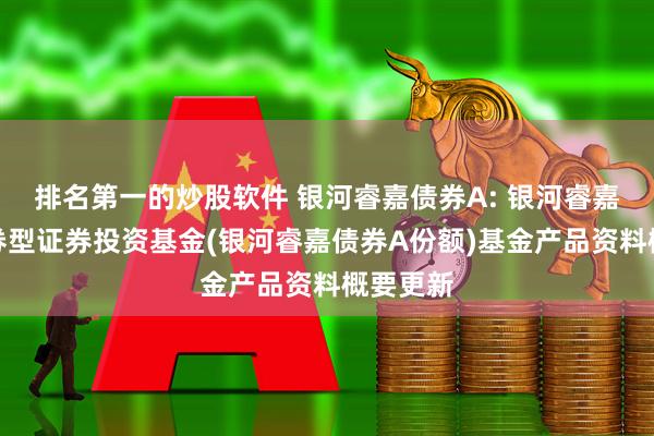 排名第一的炒股软件 银河睿嘉债券A: 银河睿嘉纯债债券型证券投资基金(银河睿嘉债券A份额)基金产品资料概要更新
